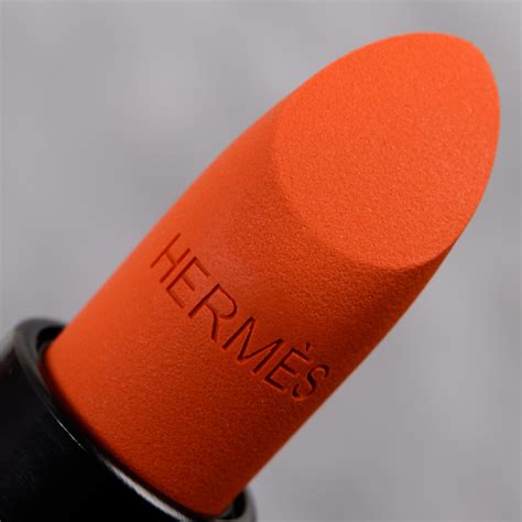 orange boite hermes lipstick|Hermes Orange Boite (33) Rouge Matte Lipstick Review.